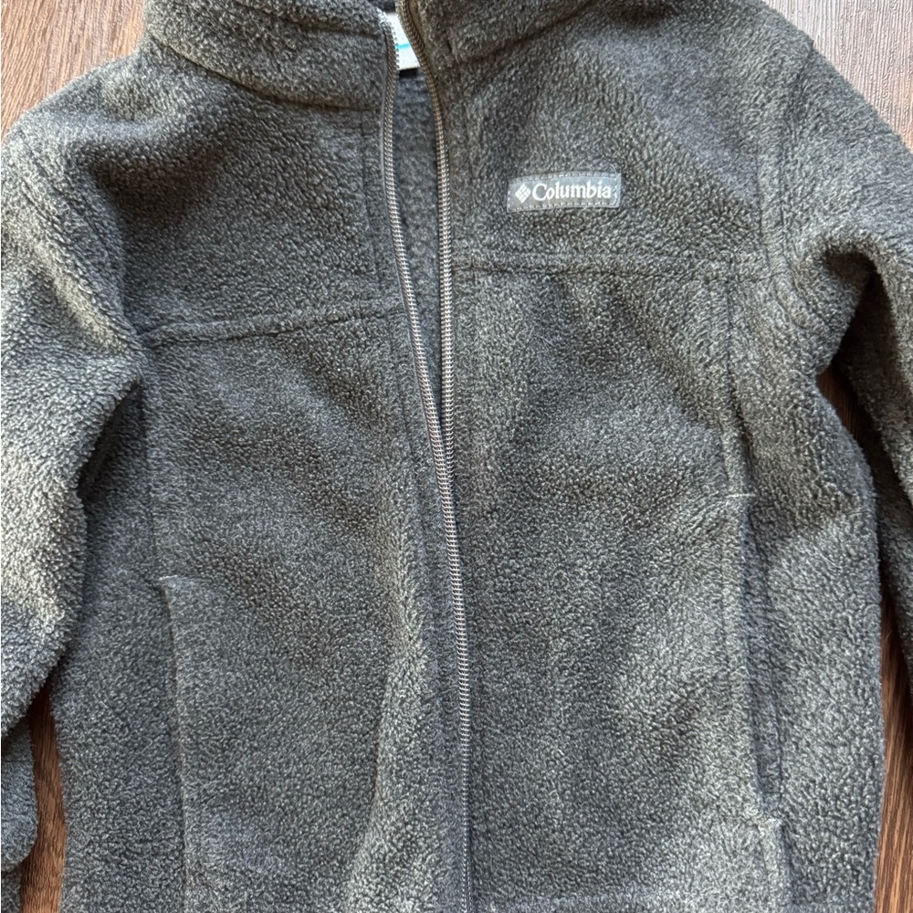 Columbia Gray Fleece Jacket